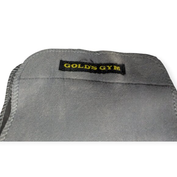 Gold's Gym Gray Neoprene Elastic Waist Sweat Band - Picture 3 of 5